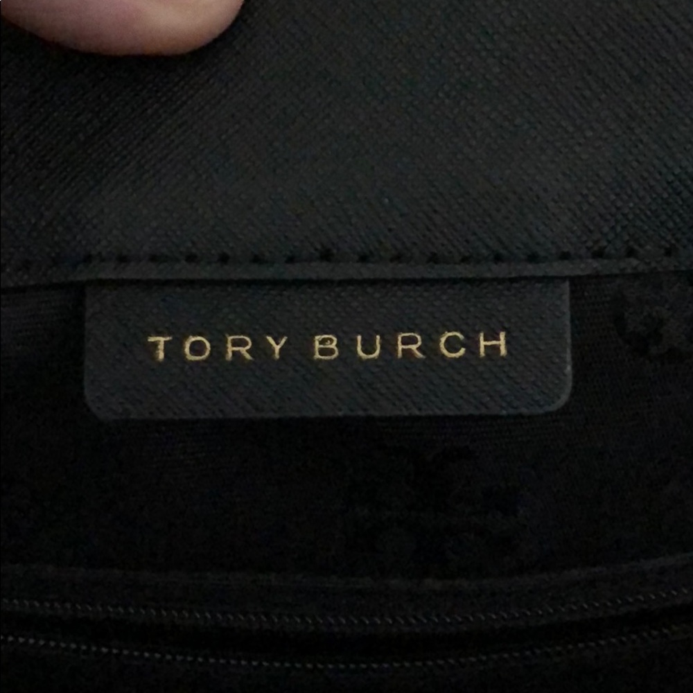 Tory Burch Black Leather Purse - Picture 5 of 6